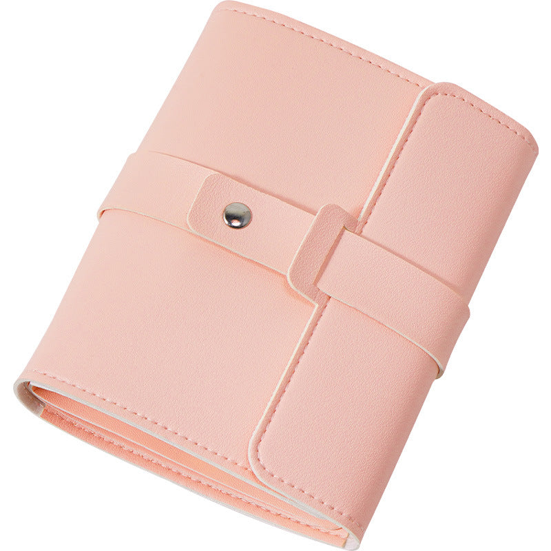 Travel Jewelry Organizer Book - Pink