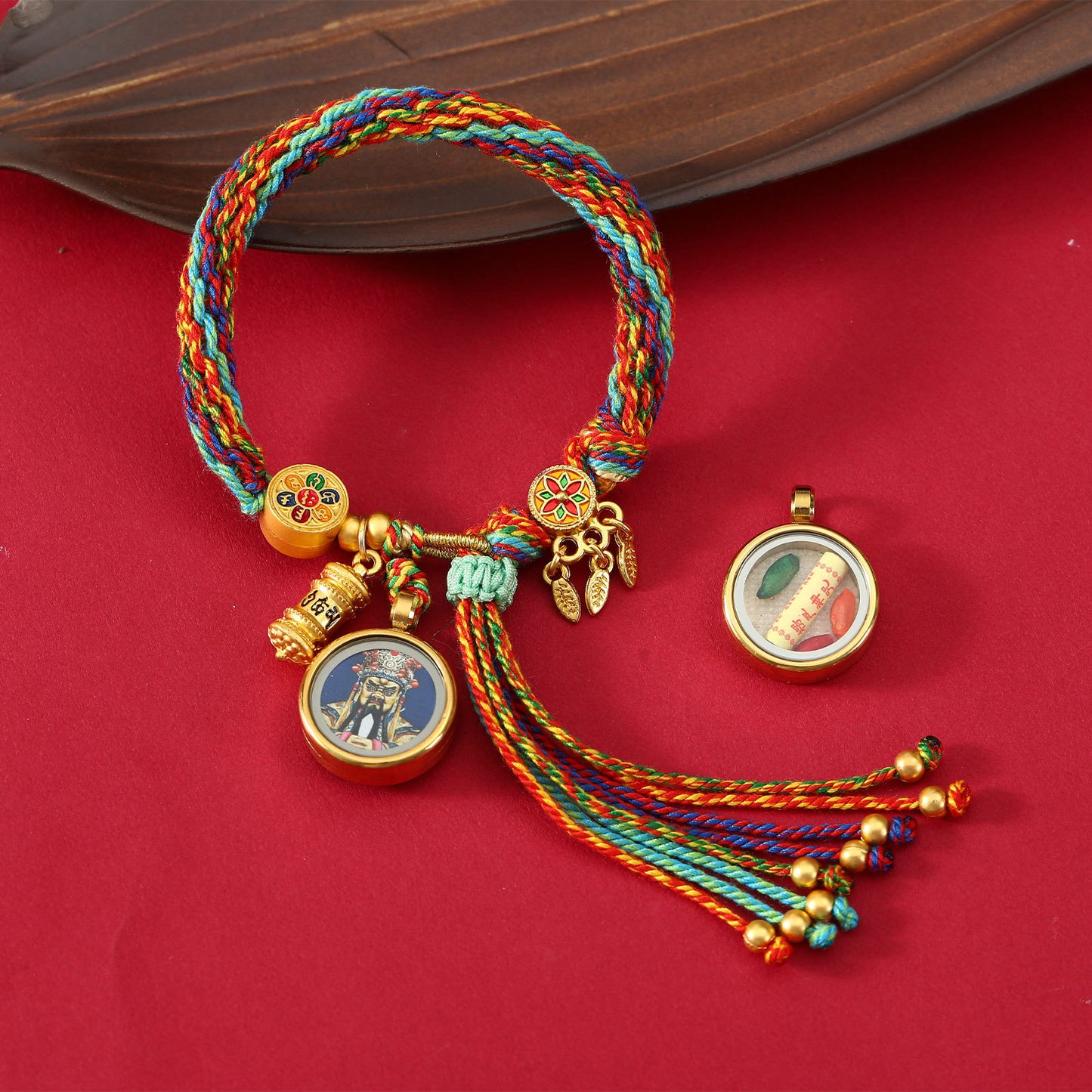 Thangka Gau Box Bracelet - Fifth Master · Design 02