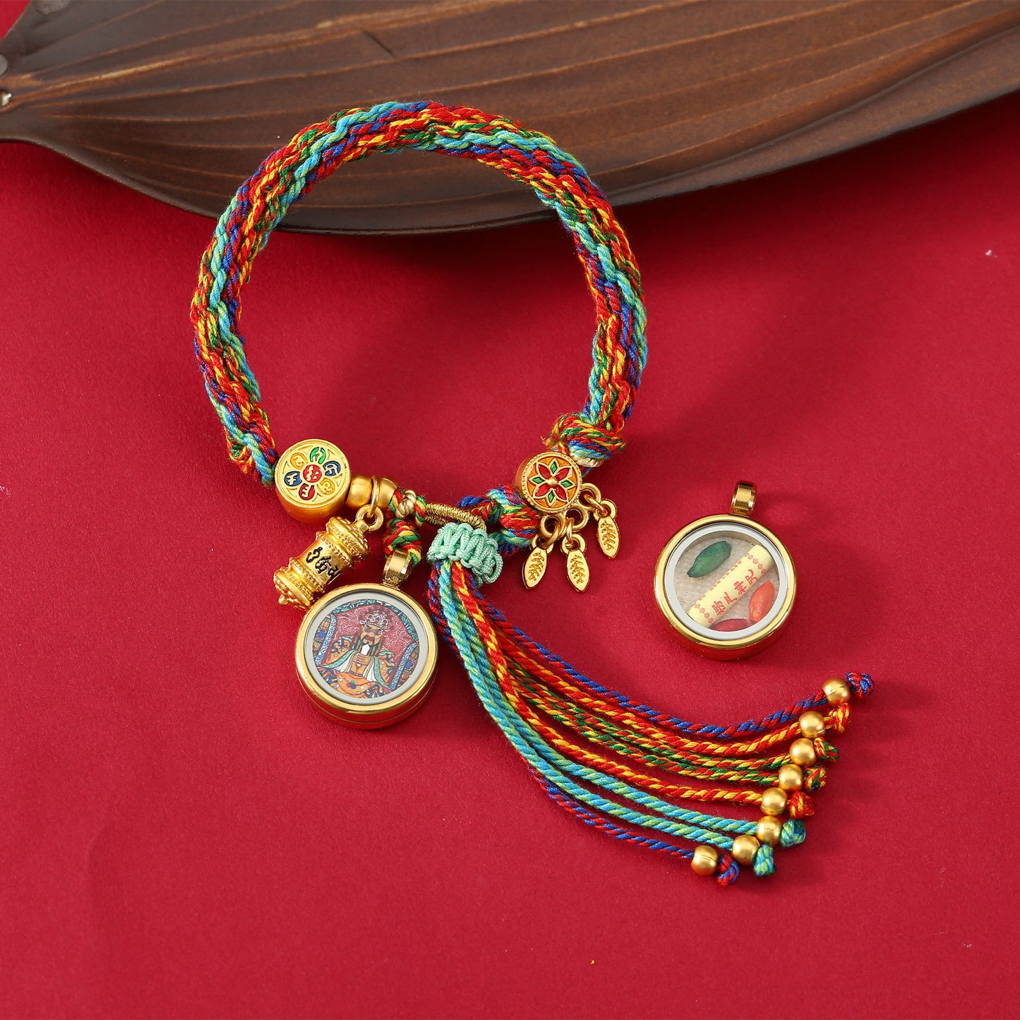 Thangka Gau Box Bracelet - Fifth Master · Design 05
