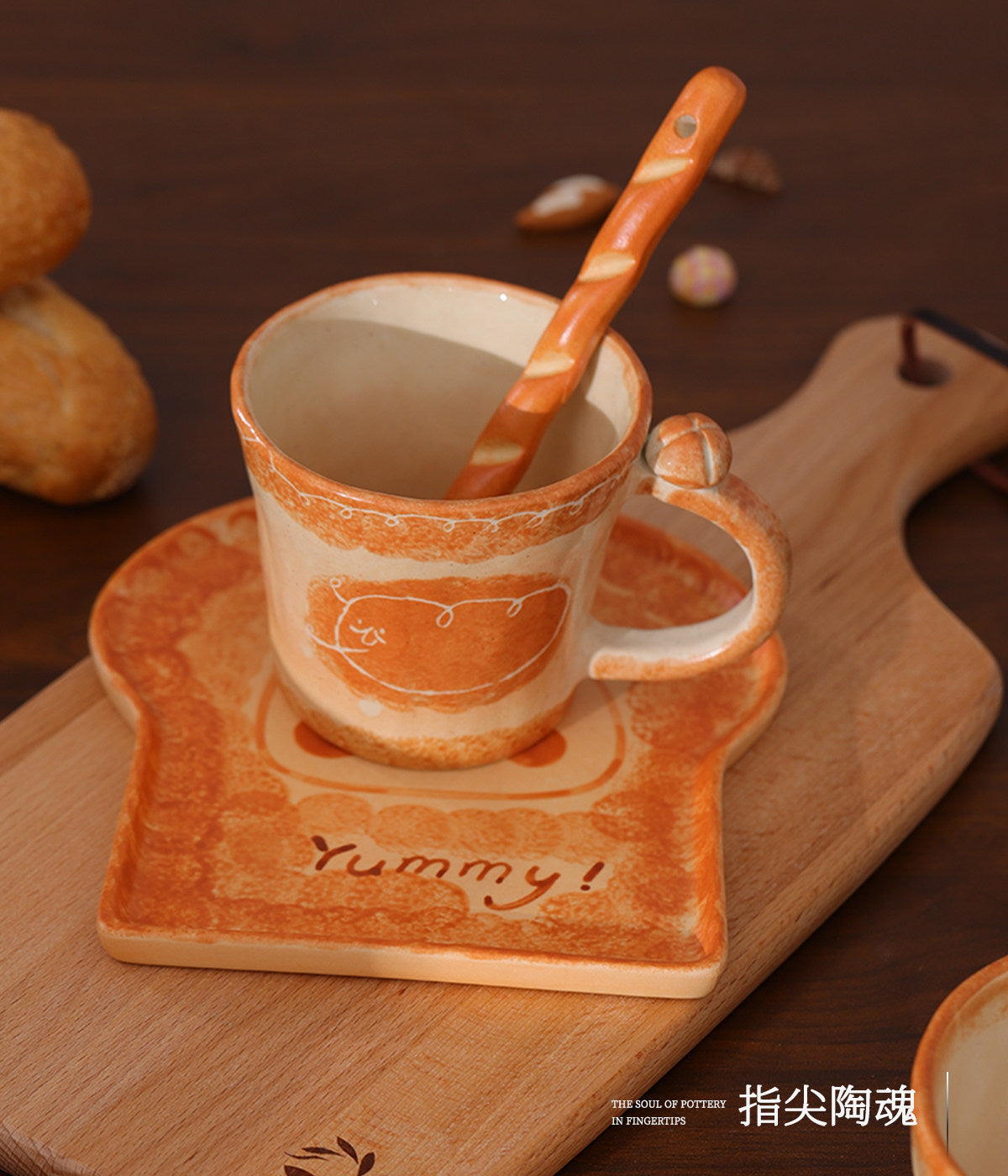 Bakery Ceramic Spoons