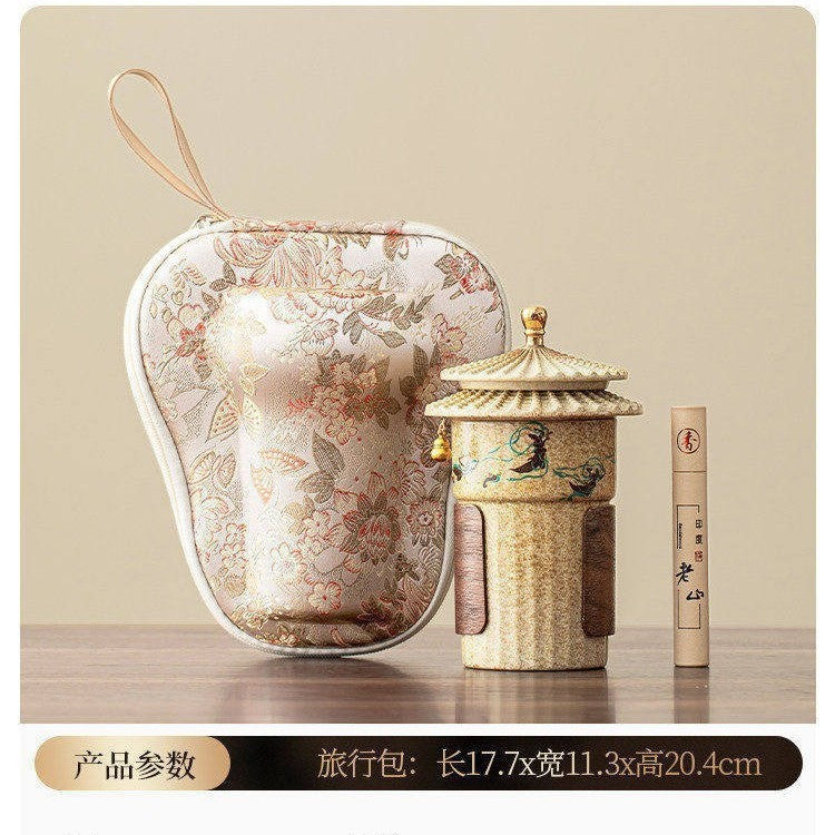Heritage Office Tea Cup Collection - Flying Apsaras