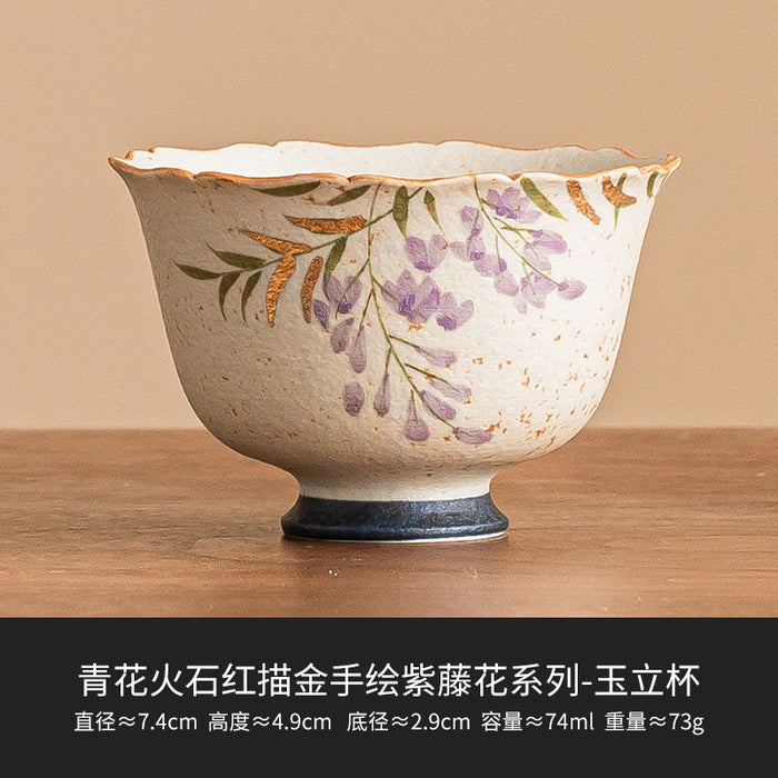 Wisteria Yuli Tea Cup - Simple Package