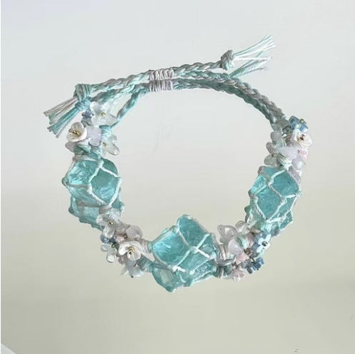 Monet Garden Woven Bracelet - The Eighth Ocean
