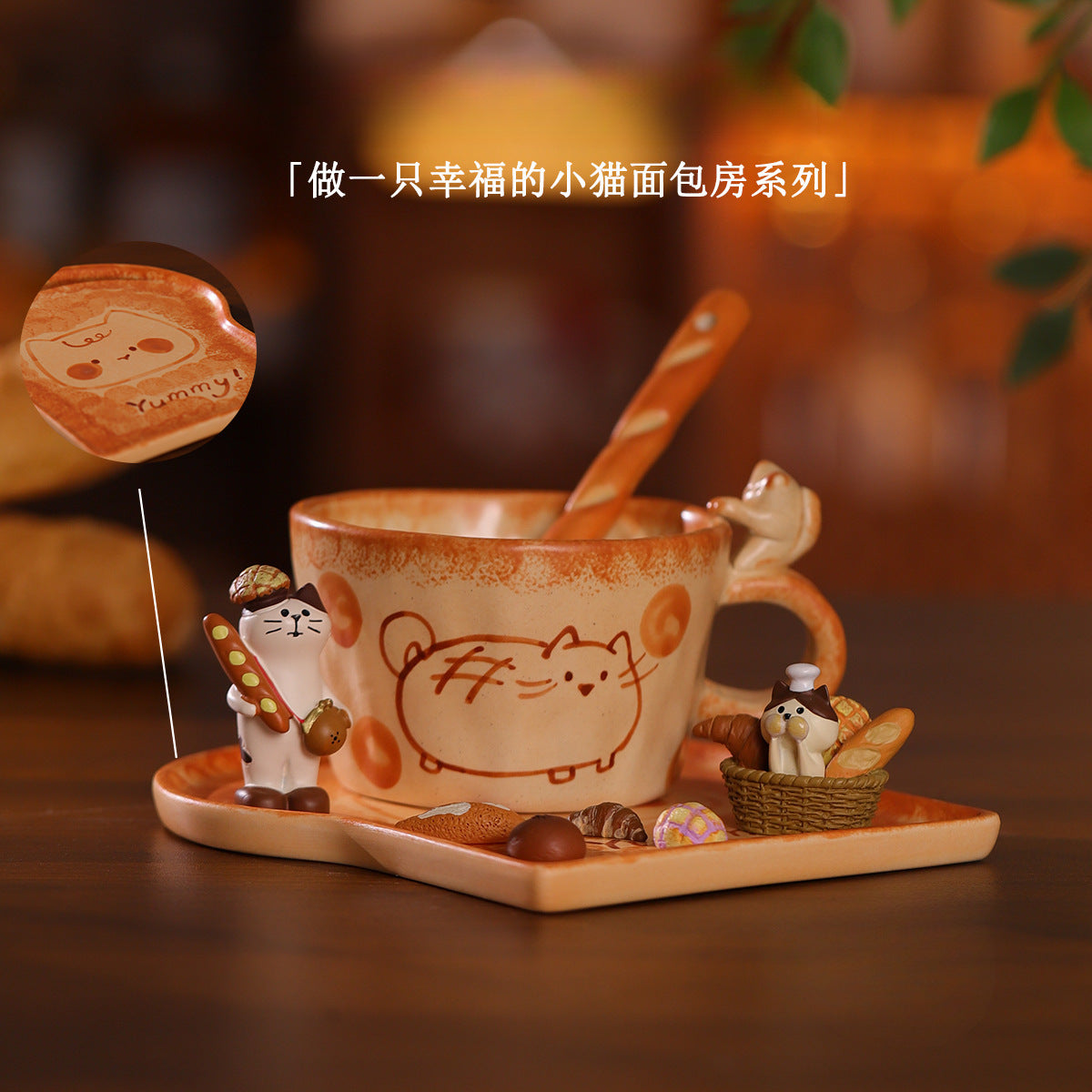 Bakery Ceramic Spoons