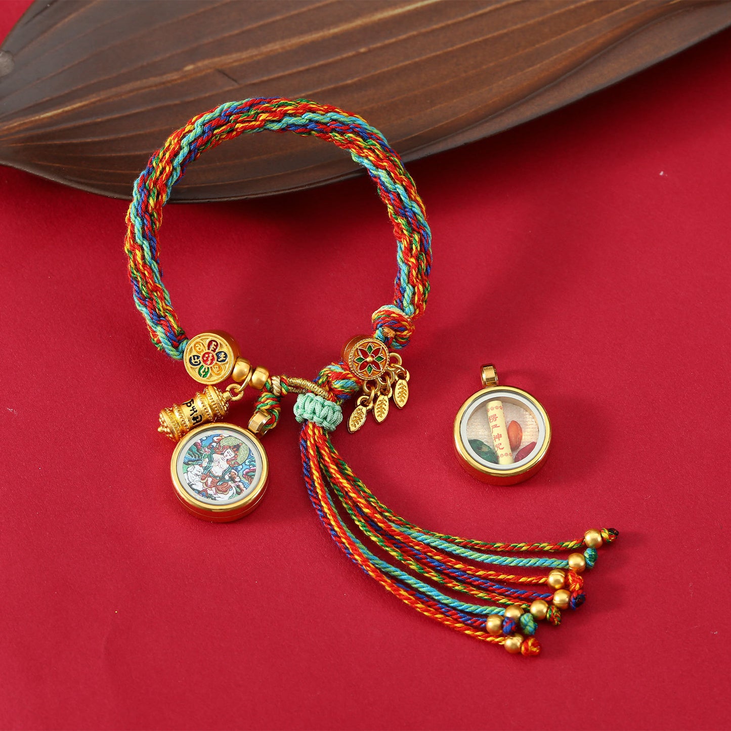 Thangka Gau Box Bracelet - Gau Box Design 03