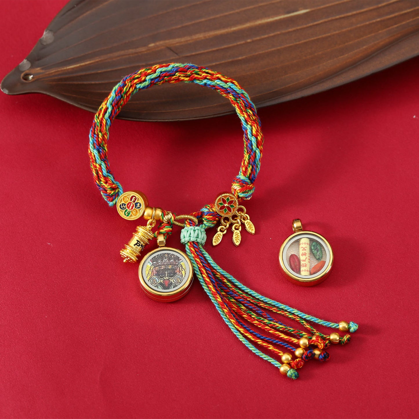 Thangka Gau Box Bracelet - Gau Box Design 04
