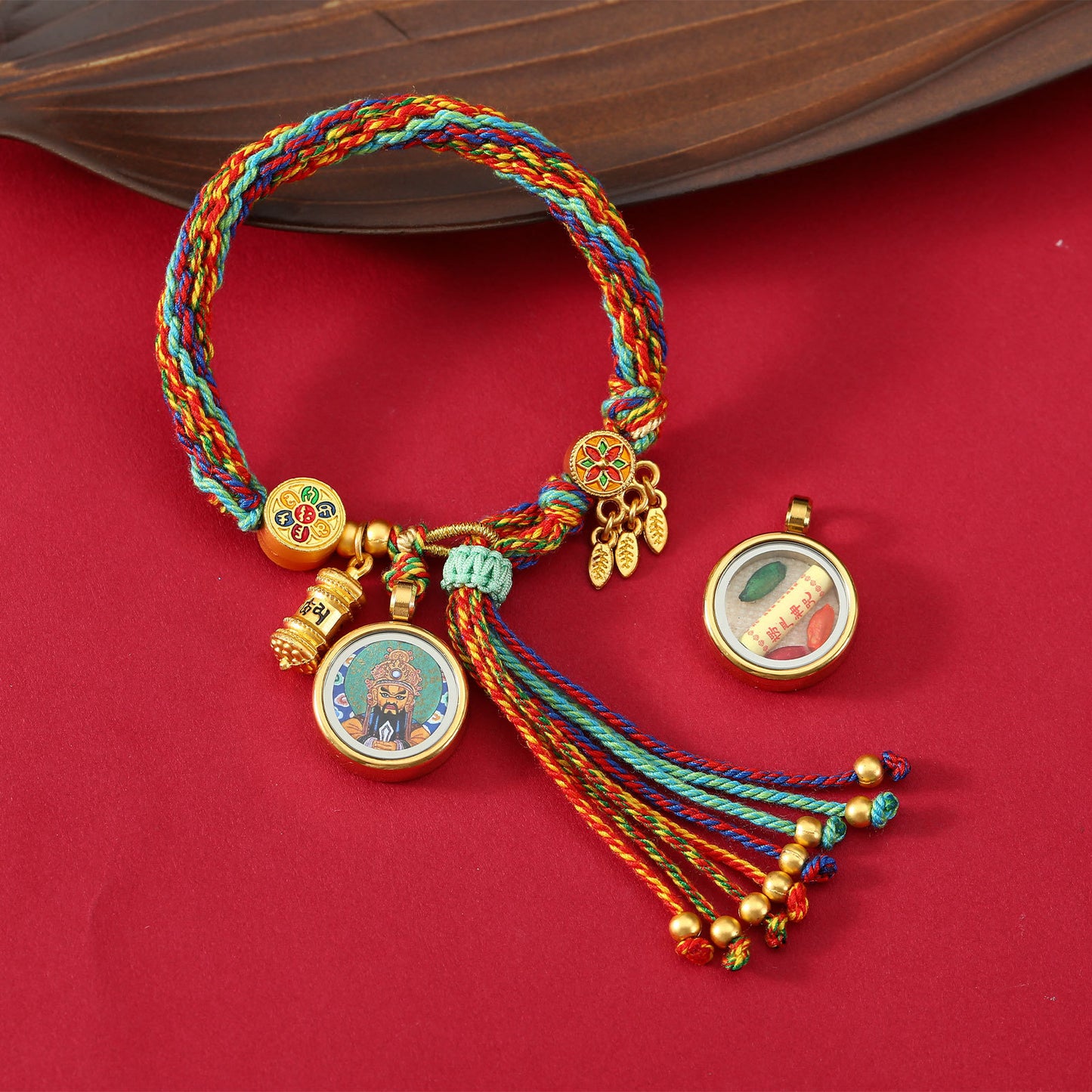 Thangka Gau Box Bracelet - Fifth Master · Design 03