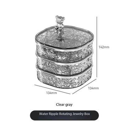 Water Ripple Rotating Jewelry Box