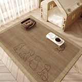 Pet supplies-Cat scratch and tear-resistant pet floor mat
