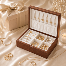 Walnut Solid Wood Jewelry Box