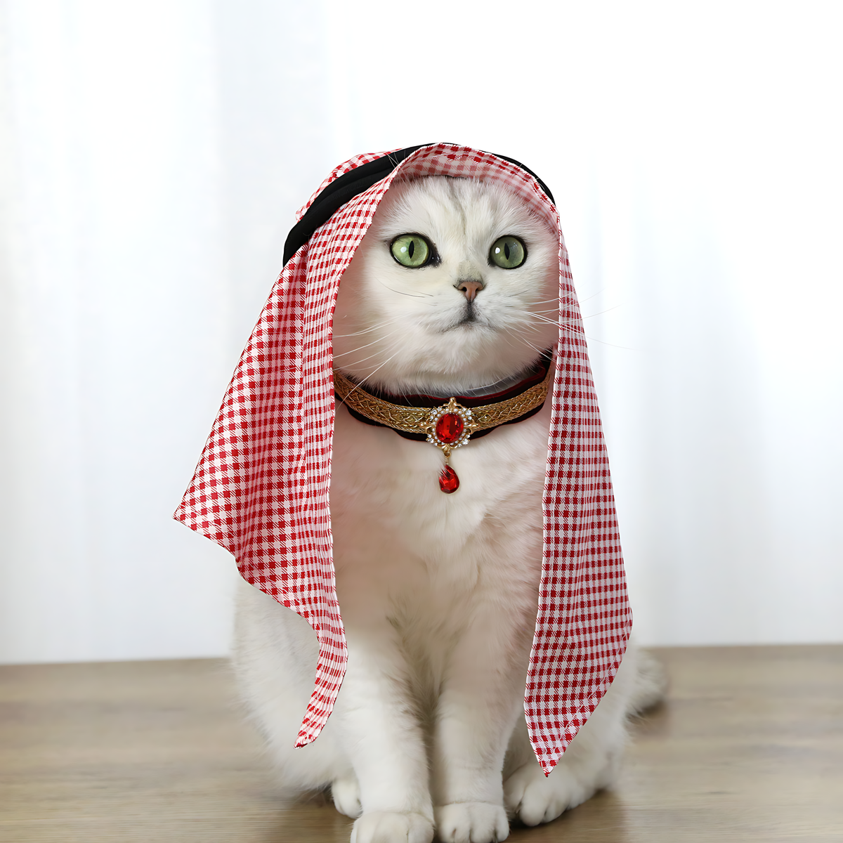 Pet suupplies-Festive Exotic Headscarves