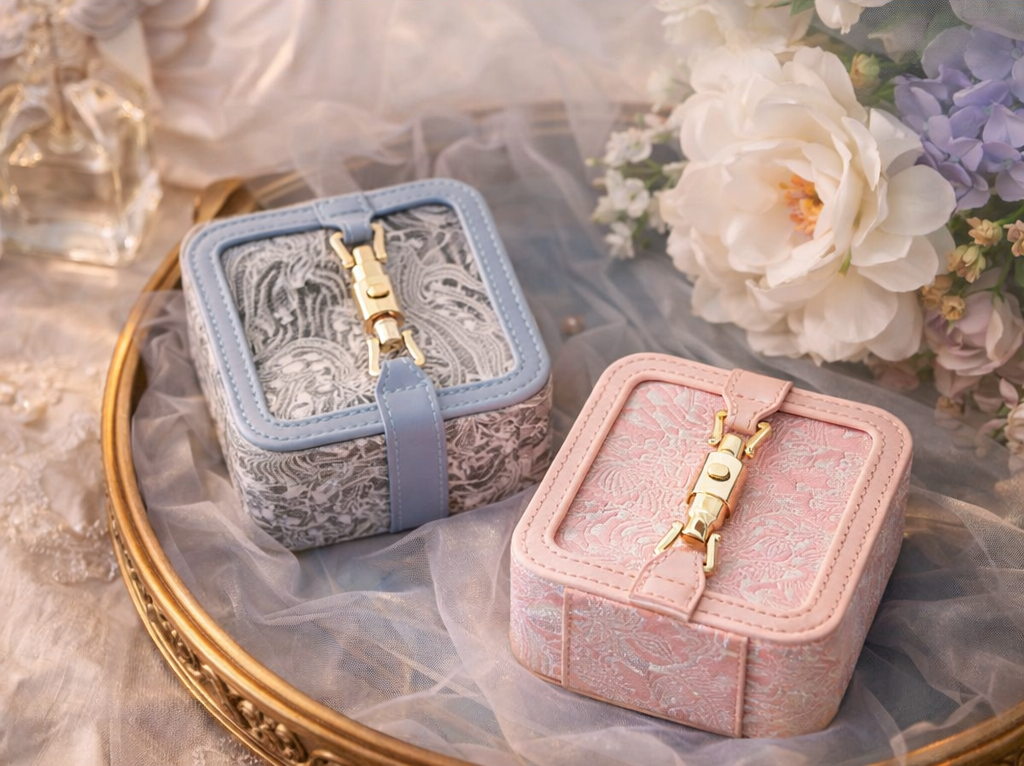 Jacquard Compact Jewelry Box
