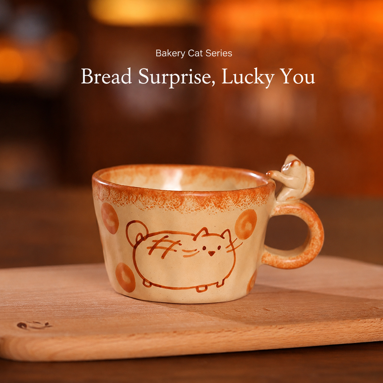 Mao Mao Bei Soft Bakery Ceramic Tableware Collection