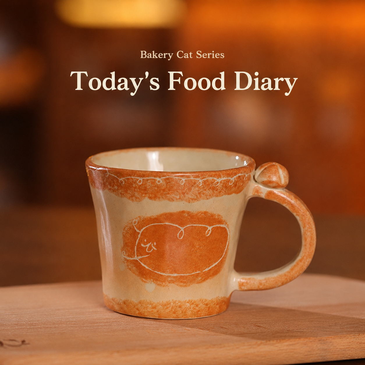 Mao Mao Bei Soft Bakery Ceramic Tableware Collection