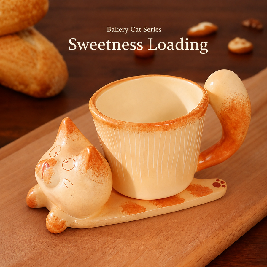 Mao Mao Bei Soft Bakery Ceramic Tableware Collection