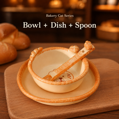 Mao Mao Bei Soft Bakery Ceramic Tableware Sets