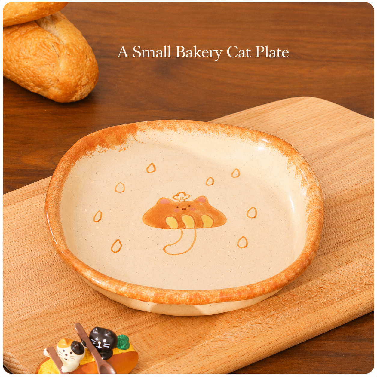 Mao Mao Bei Soft Bakery Ceramic Trays