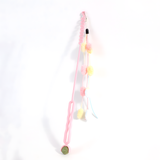 Pet supplies-Feather Tassel Long Rod Cat Teaser Wand