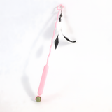 Pet supplies-Feather Tassel Long Rod Cat Teaser Wand
