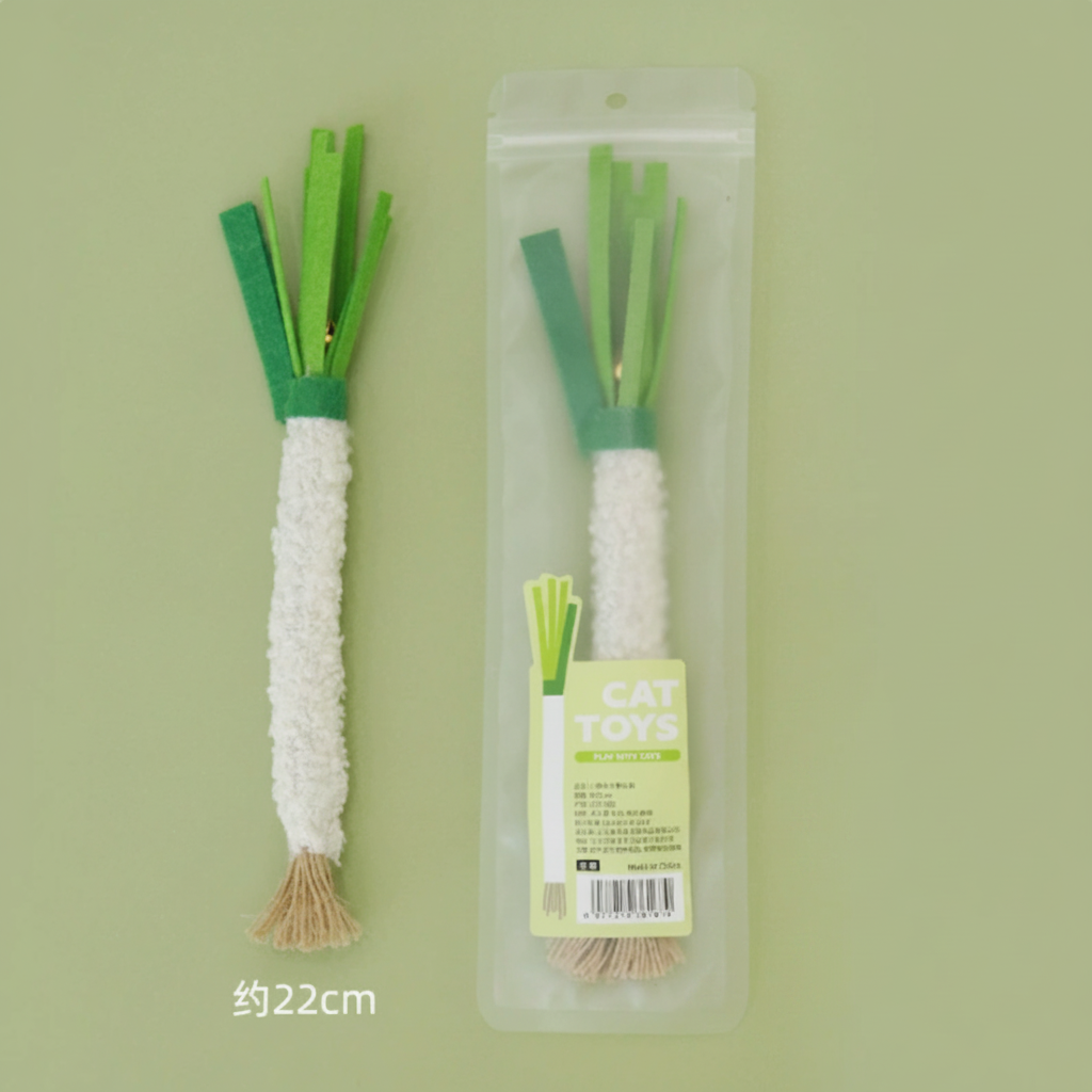 Pet supplies-Scallion Cat Self-Entertainment Toy