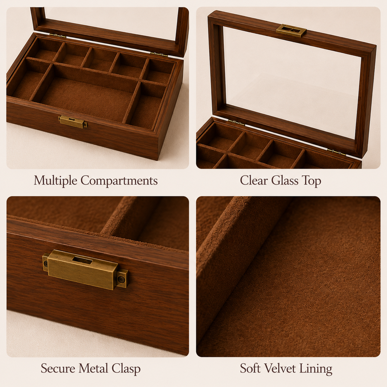 SOFT VELVET, CLEAR DISPLAY