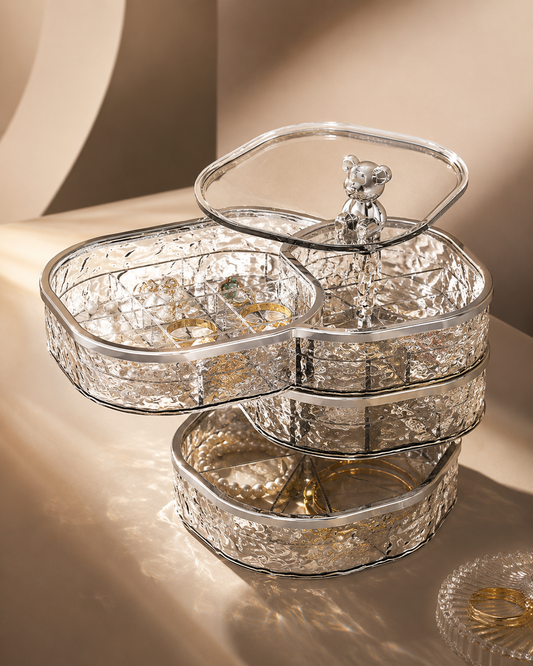 Water Ripple Rotating Jewelry Box