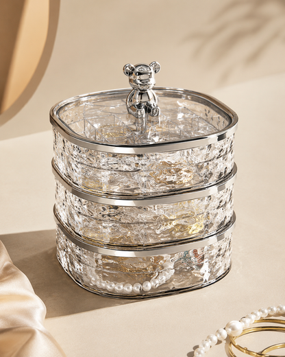 Water Ripple Rotating Jewelry Box