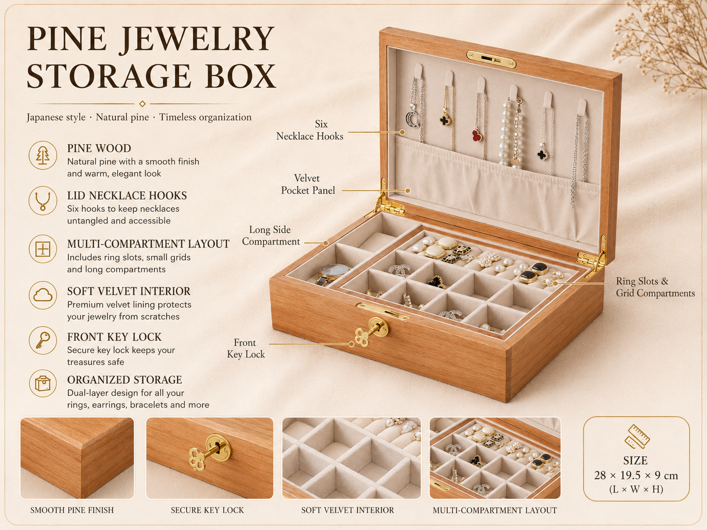 EVERY PIECE, GRACEFULLY PLACED