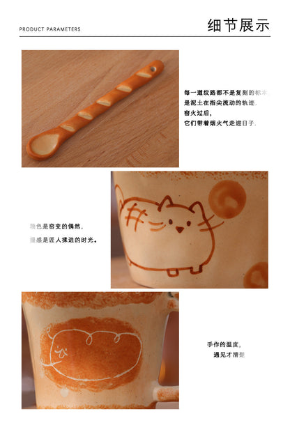 Bakery Ceramic Spoons