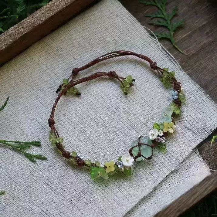 Monet Garden Woven Bracelet - Endless Summer