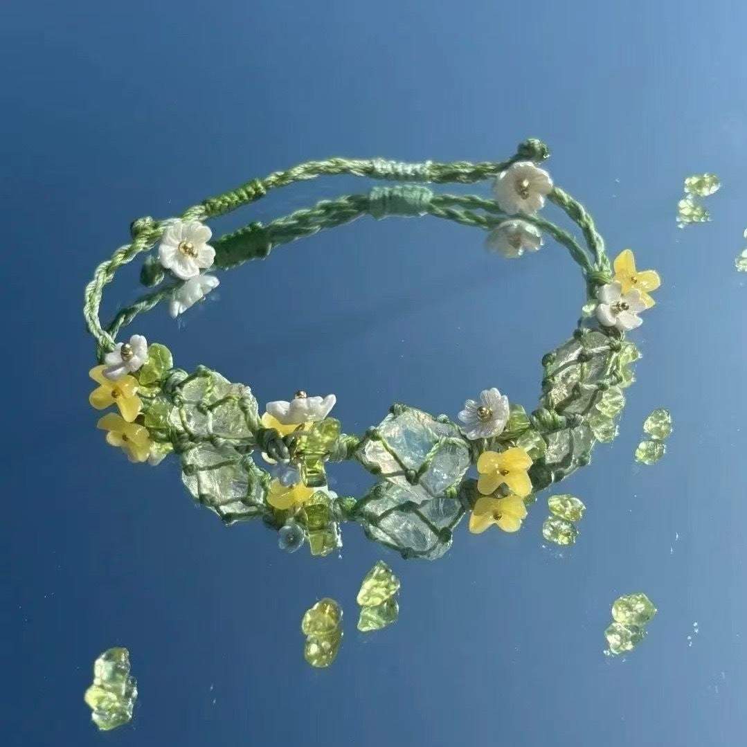 Monet Garden Woven Bracelet - Monet's Garden