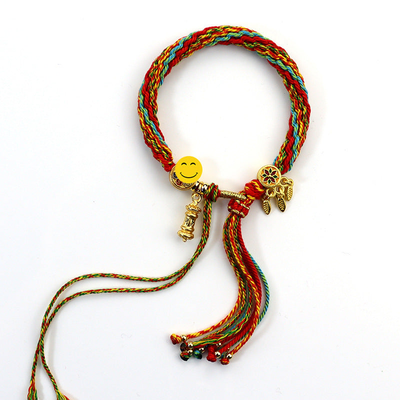 Thangka Gau Box Bracelet - Red · Tibetan Reincarnation Bracelet