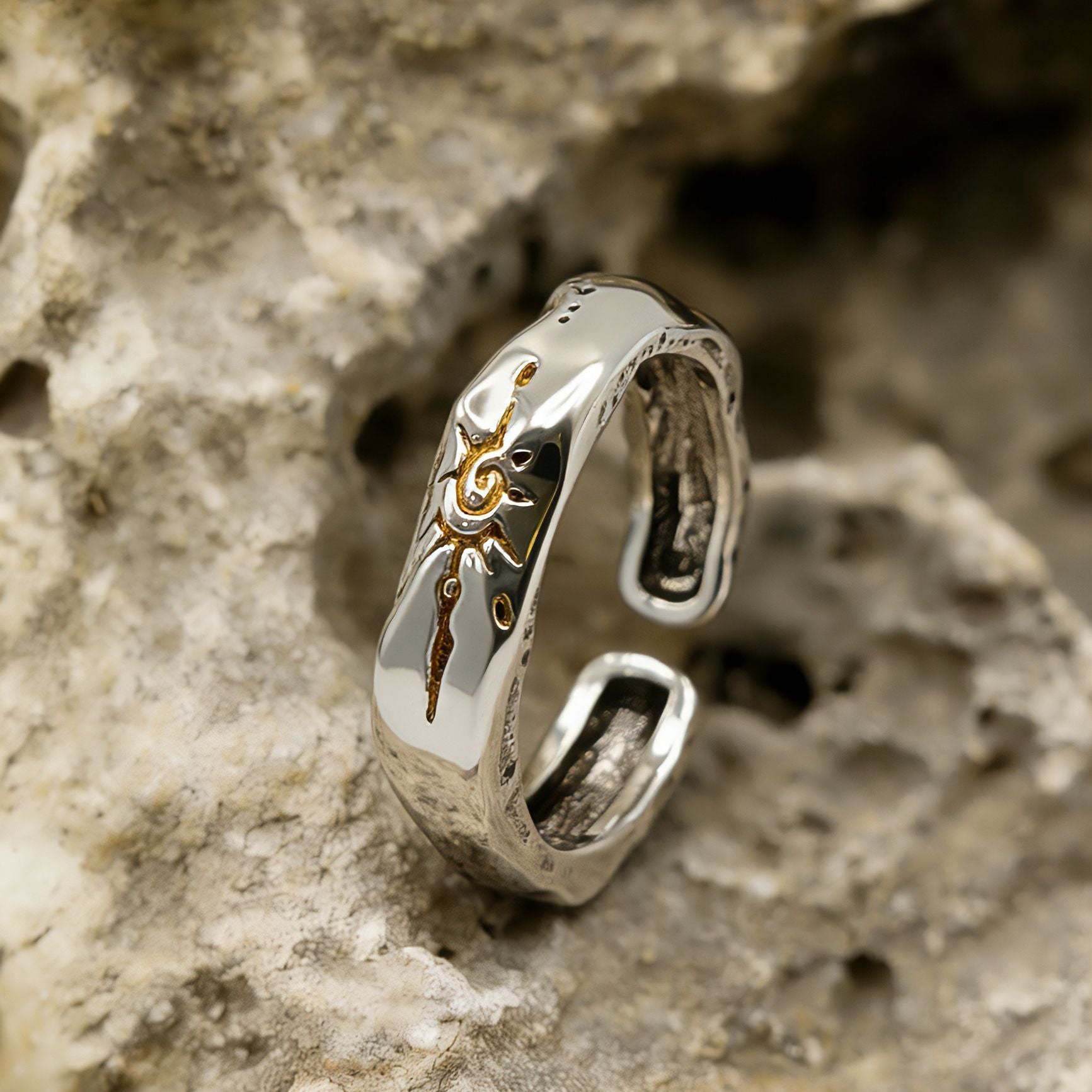 Wishing Stone Adjustable Ring - Vintage Color