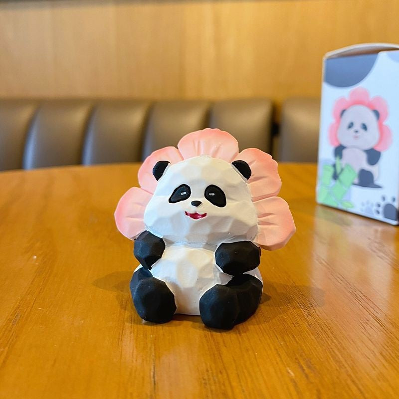 Panda Scholar Desktop Ornament - Panda Design 07