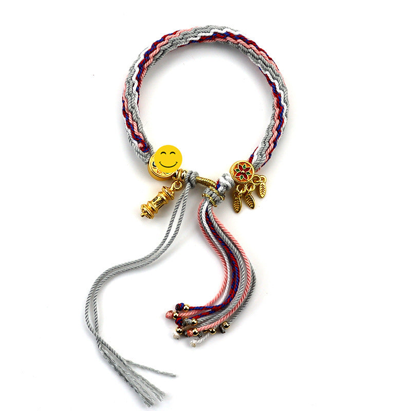 Thangka Gau Box Bracelet - Powder Gray · Tibetan Reincarnation Bracelet