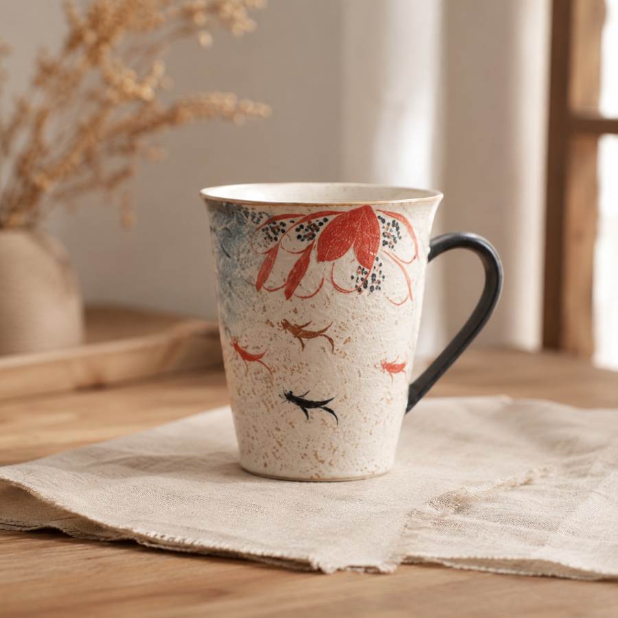 Lotus Koi Mug Gift Box